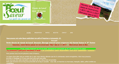 Desktop Screenshot of boeuf-saveur.ch